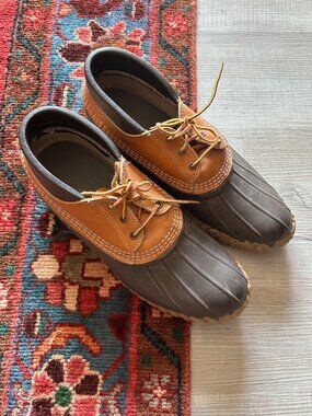 Men's L.L. Bean Bean Boots; Rubber Duck Boots - Size 12